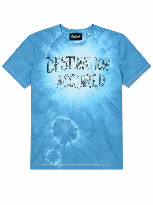 DESTINATION ACQUIRED TIE DYE T-SHIRT