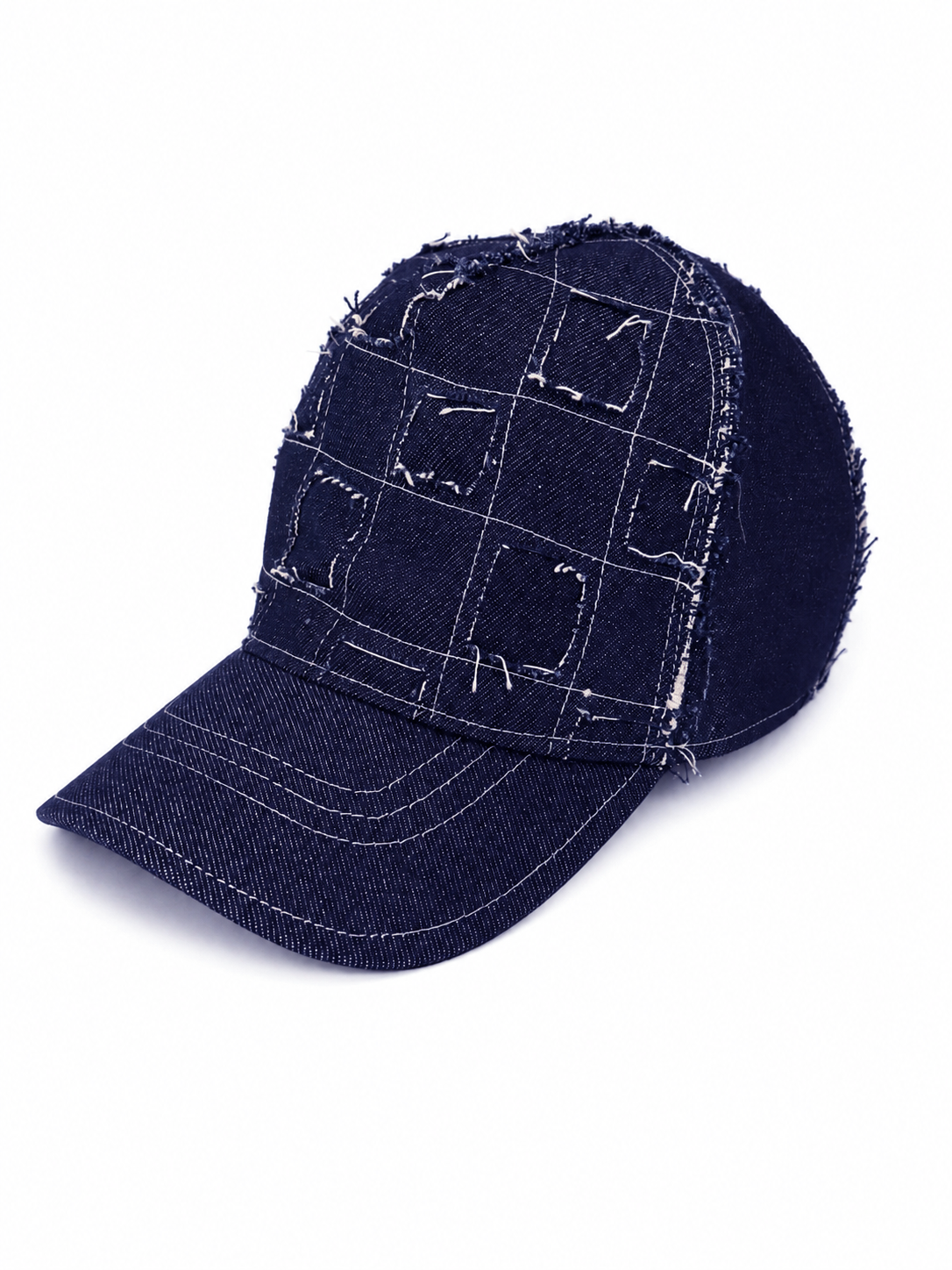 CHECK CAP (DENIM)