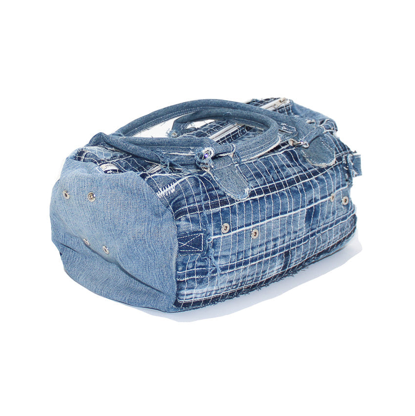 UPCYCLED DENIM PUP DUFFLE